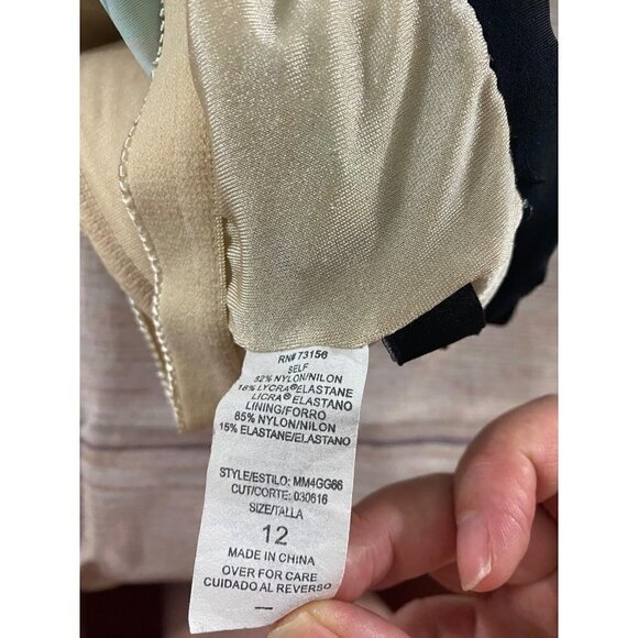 Maxine Of Hollywood Women's Blue Floral Tankini Top - 12 - Picture 11 of 11